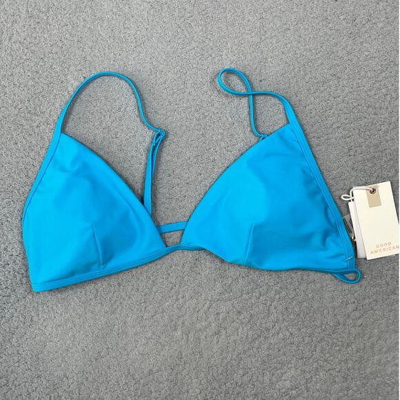 Good American Other - Good American Womens Size 4 / US XL Perfect Fit Bikini Top Atomic Blue NWT